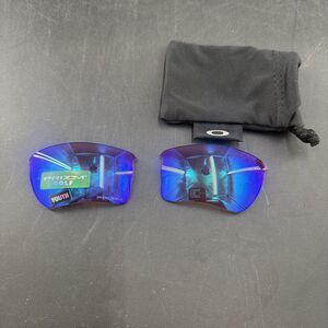 Authentic Oakley Flak 2.0 XL Prizm Golf Youth Blue Mirror Replacement Lenses